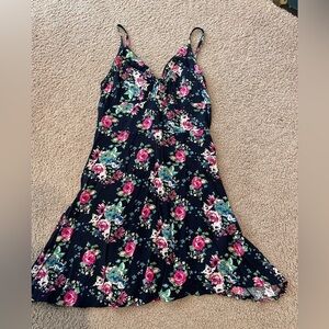 NO BRAND Junior Lightweight Floral Mini Dress